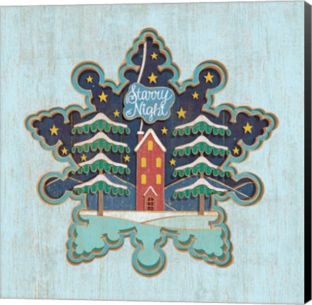 Framed Starry Night Print