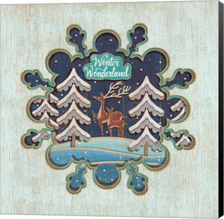 Framed Winter Wonderland Print