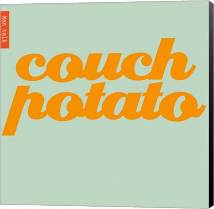 Framed Couch Potato Print