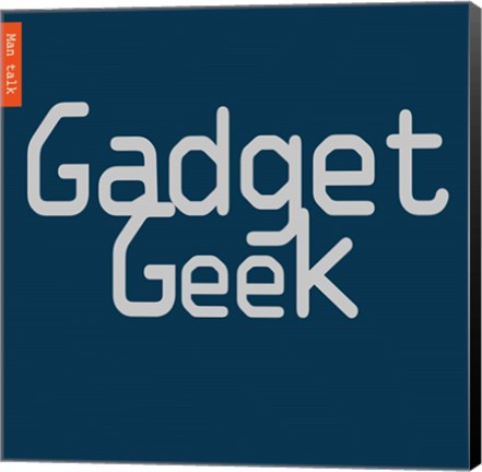 Framed Gadget Geek Print
