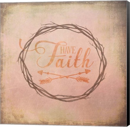 Framed Faith Print