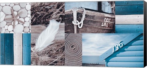 Framed Seaside II Print