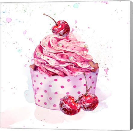 Framed Cupcake Print