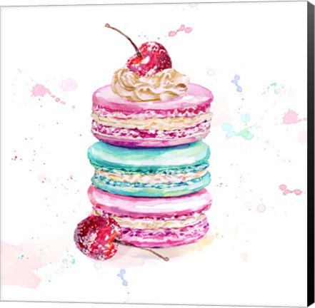 Framed Macaroons Print