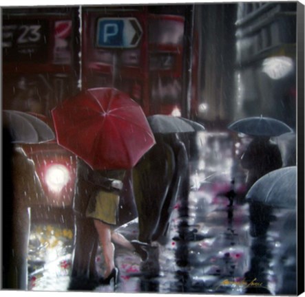 Framed Everything's Fine Print