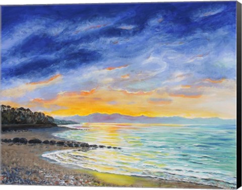 Framed Sun Down Print