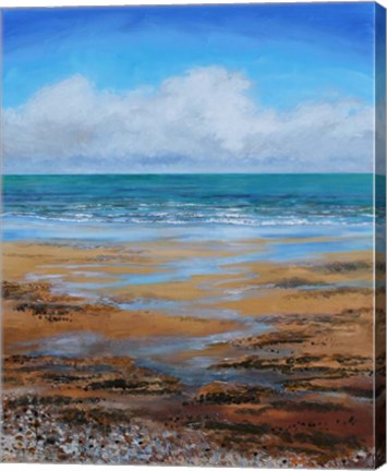 Framed Beach Textures Print