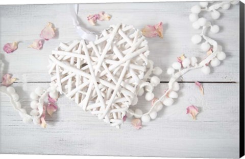 Framed Still Life Hearts Print