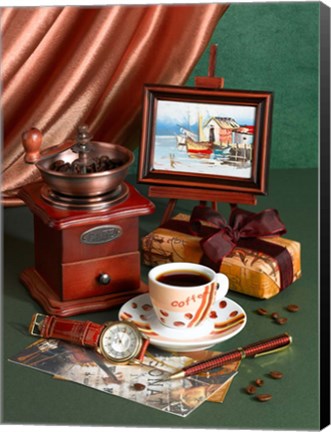 Framed Vintage I Print