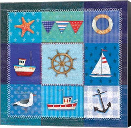 Framed Nautical II Print