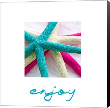 Framed Wellness Enjoy Print