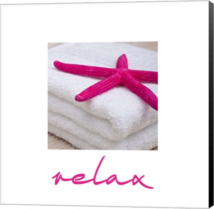 Framed Wellness Relax Print