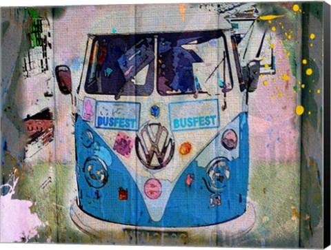 Framed Busfest Print