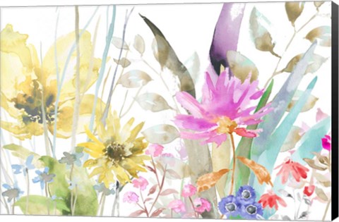 Framed Floral III Print