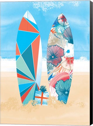 Framed Surf Time Print