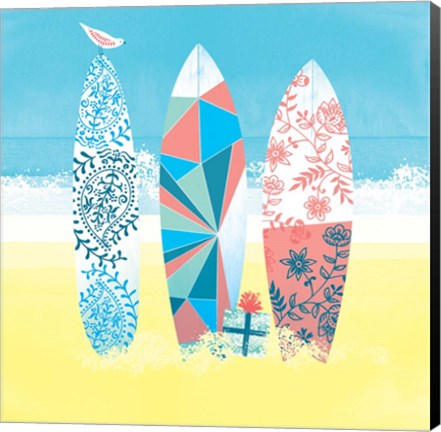 Framed Surf's Up Print