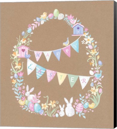 Framed Happy Easter Print