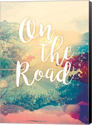 Framed On the Road Print