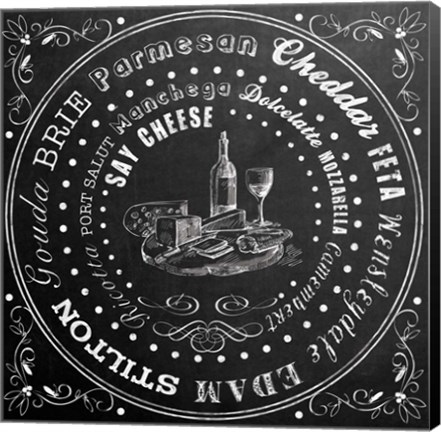 Framed Say Cheese Print