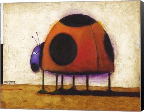 Framed Ladybug Print