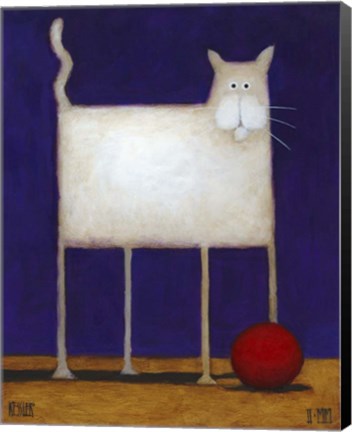 Framed Trouble Print