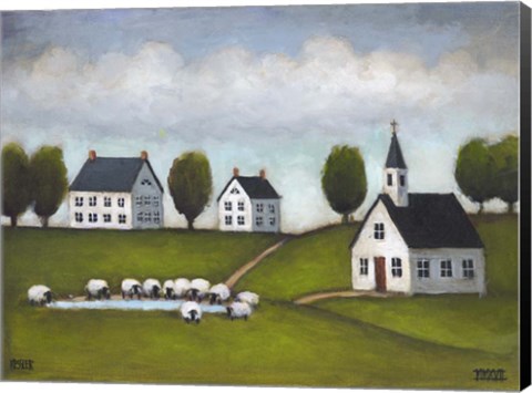 Framed Living Water Print