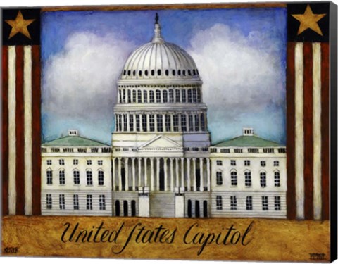 Framed Capitol Print