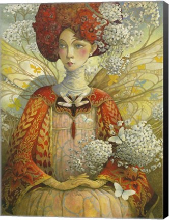 Framed Distracted Fairy Print