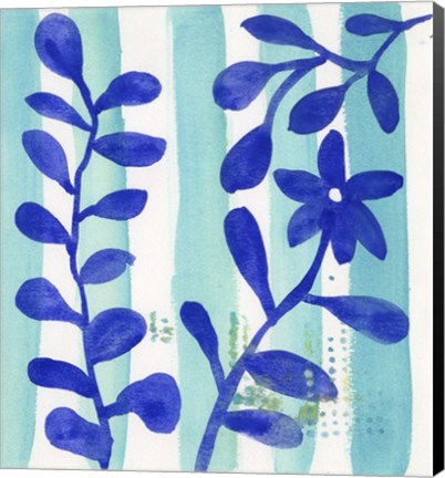 Framed Talavera Blu Print
