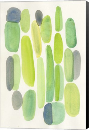 Framed Piedras Turquesas Print