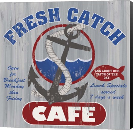 Framed Fresh Catch Print