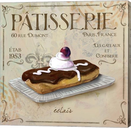 Framed Patisserie 3 Print