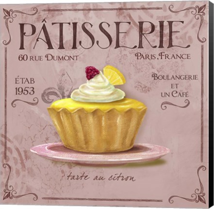 Framed Patisserie 4 Print