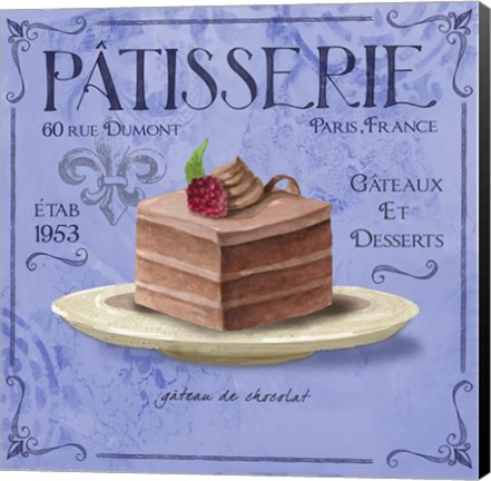 Framed Patisserie 6 Print