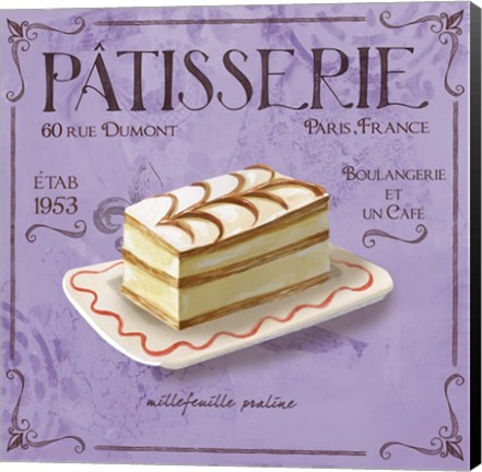 Framed Patisserie 8 Print