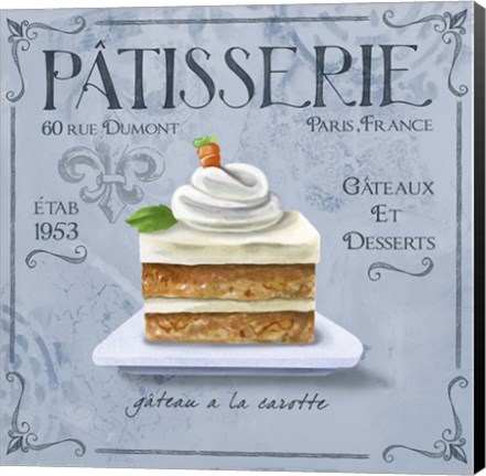 Framed Patisserie 9 Print
