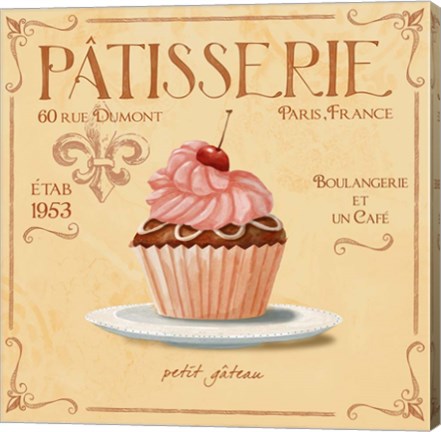 Framed Patisserie 10 Print