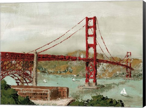 Framed Golden Gate Bridge Print