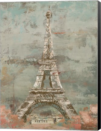 Framed La Tour Eiffel Print