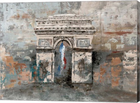 Framed Arc de Triomphe Print