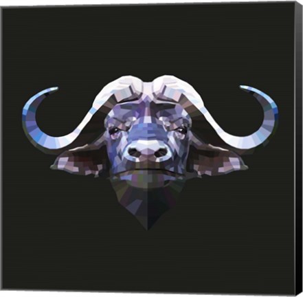 Framed Bull Print