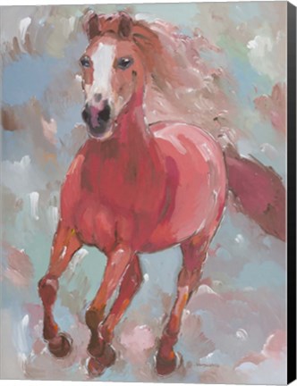 Framed Blazing Runner Print