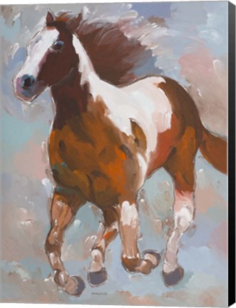 Framed Painted Horse #2 Print