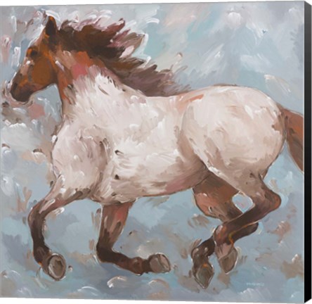 Framed Roan Runner Print