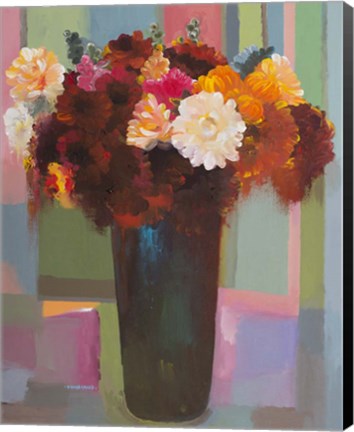 Framed Bouquet of Many Colors Print