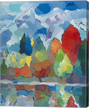 Framed Teton Tribute Print