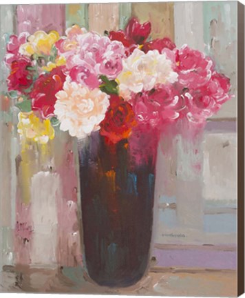 Framed Love in Bloom Print