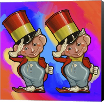 Framed Pop Art Elf Majors Print
