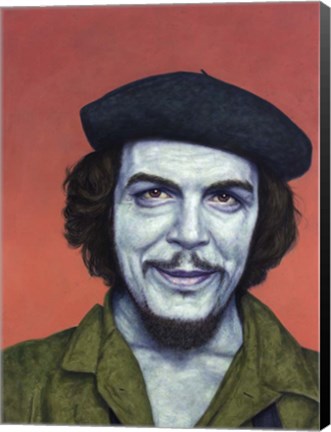 Framed Dead Red - Che Print