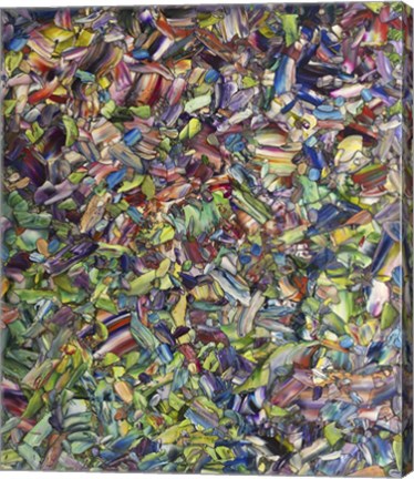 Framed Fragmented Spring Print